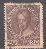 [The 60th Anniversary of the Reign of Emperor Franz Josef II. Normal Paper without Varnish Bars, Tip AI2]