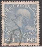 [The 60th Anniversary of the Reign of Emperor Franz Josef II. Normal Paper without Varnish Bars, Tip Y8]