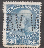 [The 60th Anniversary of the Reign of Emperor Franz Josef II. Normal Paper without Varnish Bars, type Y8]