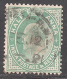 [King Edward VII, 1841-1910 - Inscription "INDIA POSTAGE & REVENUE", प्रकार XAT]