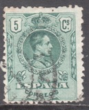 [King Alfonso XIII - Blue Control Numbers on Backside, סוג BG1]