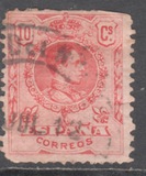 [King Alfonso XIII - Blue Control Numbers on Backside, סוג BG2]