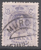 [King Alfonso XIII - Blue Control Numbers on Backside, סוג BG3]
