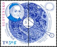 [Personalities - The 300th Anniversary of the Birth of Maximilián Hell, 1720-1792, type ADJ]