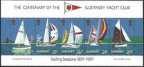 [The 100th Anniversary of the Guernsey Yacht Club, type SG]