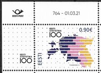 [The 100th Anniversary of the Estonian Statistics, type BDT]