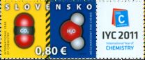 [International Year of Chemistry - Joint Issue with Belgium, type UU]