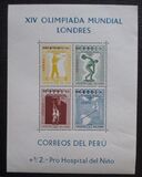 [Airmail - Participation of Peru in the Olympic Games - Melbourne, Australia, tegund JL1]