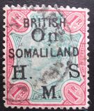 [Indian Postage Stamps Overprinted "BRITISH SOMALILAND", type A1]
