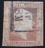 [King Friedrich Wilhelm IV - Hatched Background. New Value, タイプ A15]