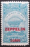 [Airmail - Issue of 1929-1930 Overprinted "ZEPPELIN" Surcharged, type DU3]