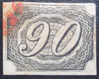 [Value Stamps - Greyish or Yellowish Paper, type B3]