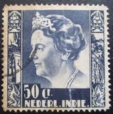 [Queen Wilhelmina - Watermarked, type AK6]