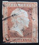 [King Friedrich Wilhelm IV - Hatched Background. New Value, タイプ A15]