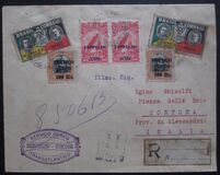 [Airmail - Issue of 1929-1930 Overprinted "ZEPPELIN" Surcharged, type DU2]