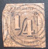 [Value Stamps - Black Print on Colored Paper, tip A]