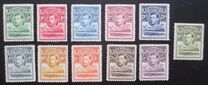 [King George VI and Landscape, type D]