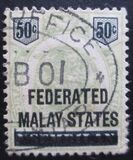 [Negri Sembilan Postage Stamps Overprinted, type A7]