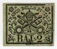 [Coat of Arms - Black Print on Colored Paper, type C2]