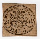 [Coat of Arms - Black Print on Colored Paper, type D1]