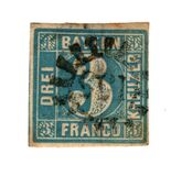 [No. 2 from New Plates - Greyish to Greenish Blue Colors, type B3]
