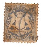 [Coat of Arms - Diamond Width in Watermark 14-15mm, type D17]