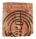 [Colored Print on White paper - Rouletted Perforation, type A21]