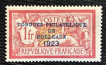 [Philatelist Congress in Bordeaux, тып AE]