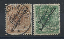 [As Previous Edition but "Südwestafrika" in one Word, type B]