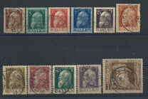 [The 90th Anniversary of the Birth of Prince Luitpold - Type I: Small 9 and no Foot on 1 in "1911". Type II: Large 9 and Foot on 1 in "1911", type G]