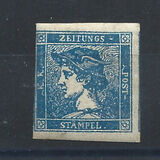 [Newspaper Stamps - Mercurius Head, type XBA]