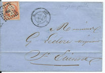 [Emperor Napoléon III - Inscription: "EMPIRE FRANC", tyyppi C7]