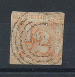 [Colored Print on White paper - Rouletted Perforation, type A20]