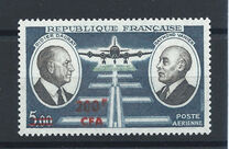 [Airmail - Stamps of France Surcharged, type FB]