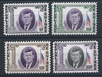 [President Kennedy Memorial Issue, tip BX]