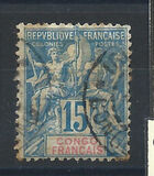 [Inscription: "CONGO FRANCAIS" - Coloured Paper, type D5]