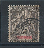 [Inscripción "MARTINIQUE" en rojo o azul., tipo F8]