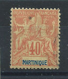 [Inscripción "MARTINIQUE" en rojo o azul., tipo F10]