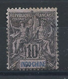 [Inscription: "INDO-CHINE" - Colored Paper, Tip C4]