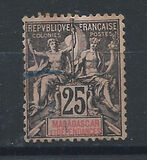 [Inscription: "MADAGASCAR ET DEPENDANCIES", प्रकार H7]