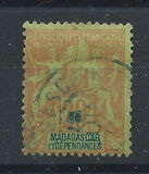 [Inscription: "MADAGASCAR ET DEPENDANCIES", प्रकार H6]