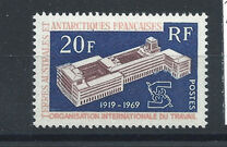 [The 50th Anniversary of International Labour Organization, type AW]