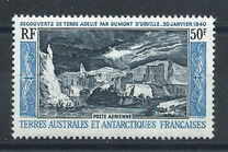 [Airmail - Discovery of Adelie Land, 1840, type Y]