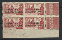 [Spitfire Fund - Surcharged SPITFIRE "+10 fr. General de GAULLE", tegund U6]