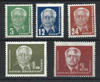 [President Wilhelm Pieck - New Watermark, tegund I2]
