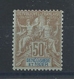 [Inscription: "SÉNÈGAMBIE ET NIGER", type A10]