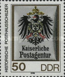 [Historical Post Office Signs - Size: 27 x 33mm, type DGA]