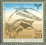 [Airmail Exhibition "LILIENTHAL '91" - Historical Model Planes, type DGH]