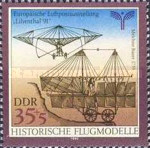 [Airmail Exhibition "LILIENTHAL '91" - Historical Model Planes, type DGI]