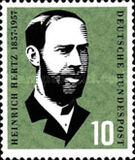 [The 100th Anniversary of the Birth of H.R.Hertz, Typ CU]